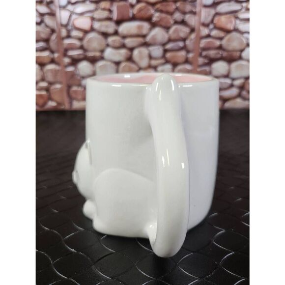 Sheffield Home The Critter Collection Cat Mug 16 oz White 3D - Picture 2 of 8